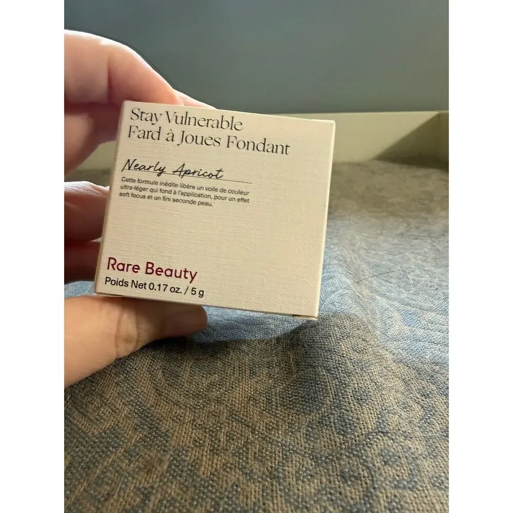 Rare Beauty Melting Blush shade apricot